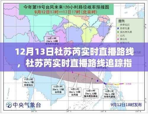 杜苏芮直播追踪指南，掌握观看技巧，不遗漏气象直播