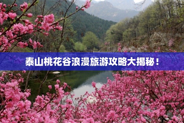 泰山桃花谷浪漫旅游攻略大揭秘!