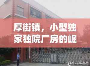 厚街镇,小型独家独院厂房的崛起与繁荣
