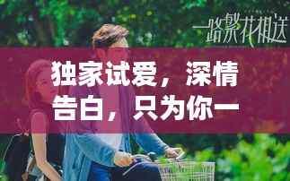 独家试爱,深情告白,只为你一人心动!